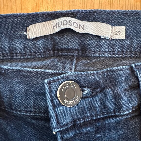 Hudson Barbara High Rise Bootcut Jeans Dark Wash Size 29 - Picture 3 of 10